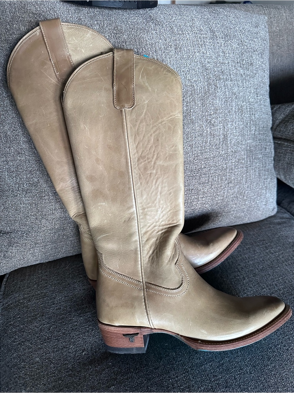 Butterscotch Leather Lane Cowboy Boots